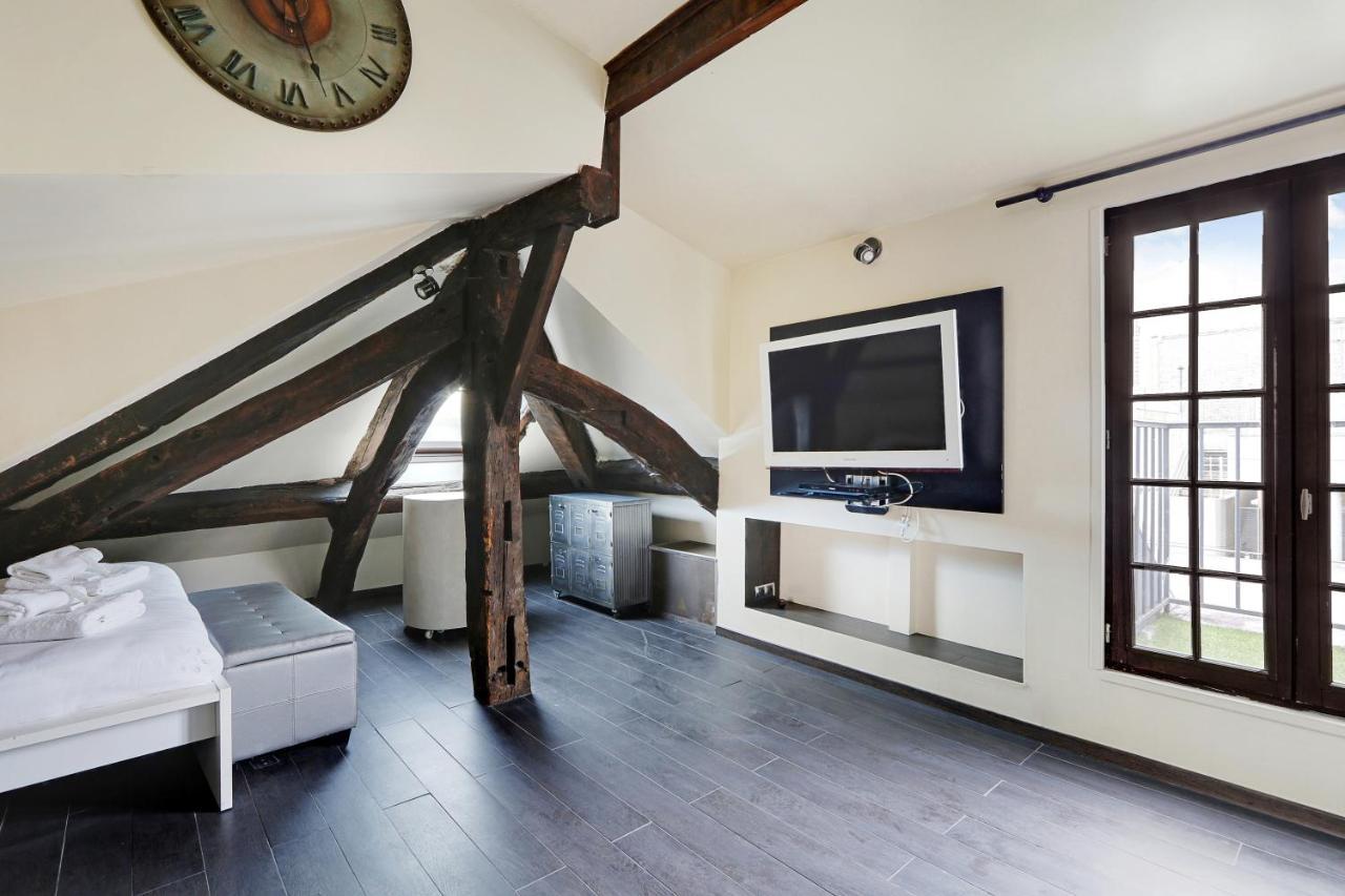 Pick A Flat'S Apartments In Le Marais - Rue Saint Merri Paris Extérieur photo