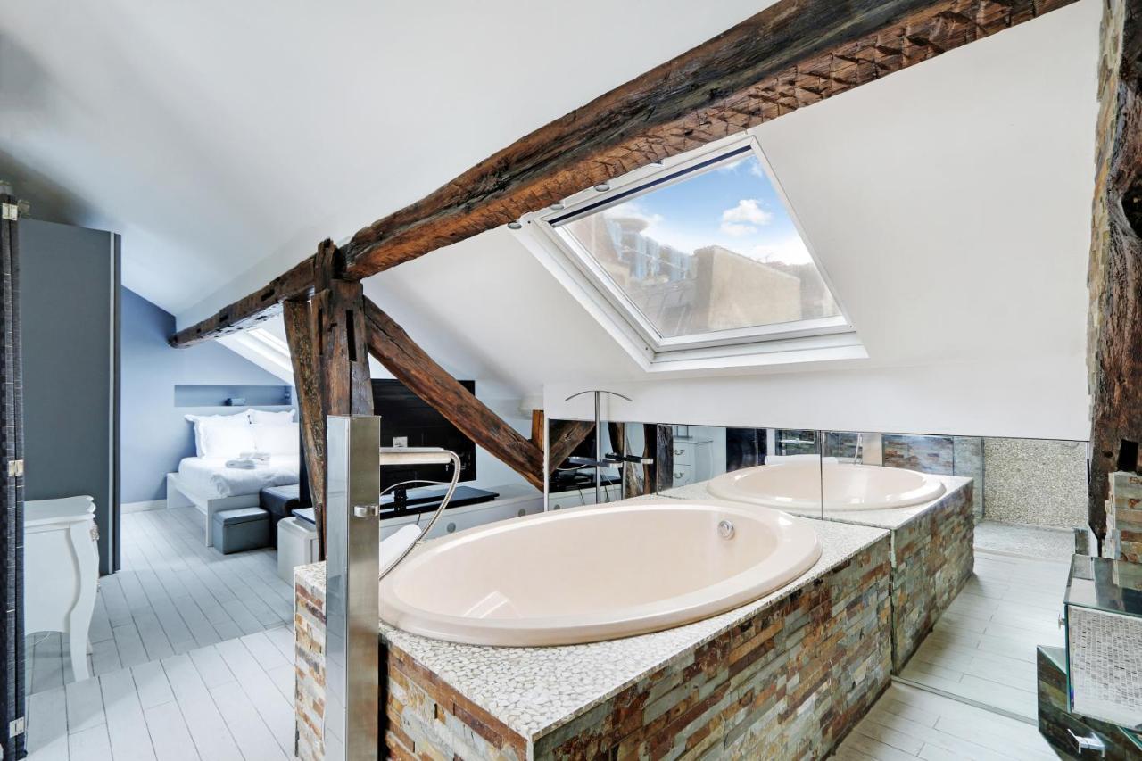 Pick A Flat'S Apartments In Le Marais - Rue Saint Merri Paris Extérieur photo